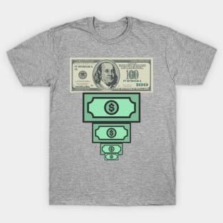 Shrinking dollar T-Shirt